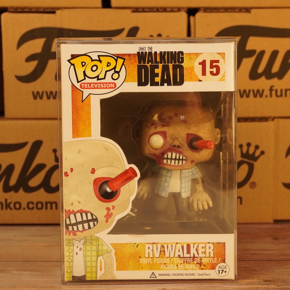 Funko Pop! The Walking Dead RV Walker #15 TWD Zombie Television Vinyl Figure